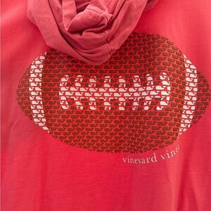 Vineyard Vines Hoodie with Football Design